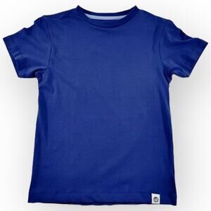 NWOT Free Planet Kids Crewneck T-Shirt - Size XLarge (7) - Navy Blue - 962